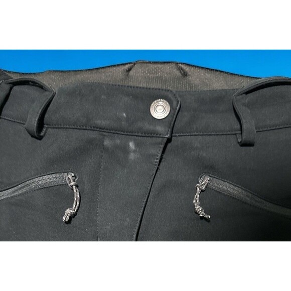 Mammut Women’s Size 4 Snowboarding Pants Softshell Black Outdoor Ski Flaw - Picture 4 of 5